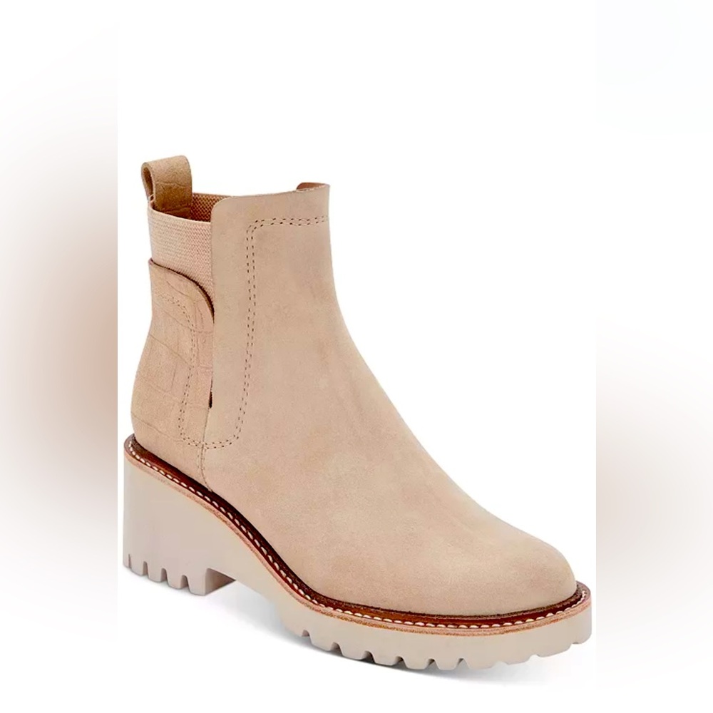 Dolce Vita Tan Ankle Boots